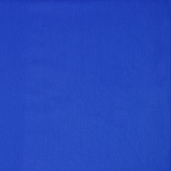 Baumwolle Popeline Uni Royalblau